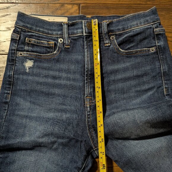 Gap True Skinny Ankle Sky High rise jeans size 25, 0 regular - Picture 11 of 14